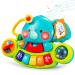Hola Baby toys 6 months 3 months of music toys elephant toys piano motorcycle with light & sound children keyboard from 1 year girl boys