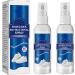 Shoe & Sock Antibacterial Deodorant Spray Foot Odor Eliminator Shoe Deodorizer Natural Shoe Deodorizer Spray Remove Odors Refreshes Antiperspirant Deodorant for Shoes Foot Spray (2PC)