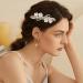 Flower Hair Accessories - White Daisy Hair Clips Rhinestone Daisy Hair Accessories Bride's Wedding Flower Hair Clips Hair Flowers for Women Flower Hair Accessories for Ladies Women and Girls - Buy Online on GoSupps.com