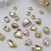 FEIlei 10x Water Droplet Nail Charms Pointed Back Nail Art Charm Heart Nail Rhinestones - Buy Online on GoSupps.com