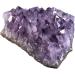 Nupuyai Natural Amethyst Druse - Irregular Crystal Cluster for Reiki Healing & Home Decoration - XXL Rough Stone - Buy Online on GoSupps.com