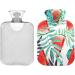 Buy Naanle Watermelon Slice Palm Leaf Heat Bottle - 1L Transparent Hot Water Bottle for Bed & Pain Relief - International Shipping Available - Buy Online on GoSupps.com
