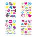 UV Neon Heart Luminous Temporary Tattoo for Bride Wedding and Parties - Waterproof Stickers for Women & Men - Neon Heart Design - Buy Online on GoSupps.com