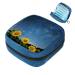Women bands storage bag menstrual cup pocket girl travel big capacity make-up women bandage organizer sunflower galaxy color 5