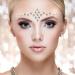 6 Sets Women Mermaid Face Gems Glitter Temporary Tattoo Stickers - Rhinestone Rave Festival Face Jewels for Costume Parties - Buy Online on GoSupps.com