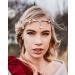 SWEETV Rhinestone Leaf Wedding Tiara Headband | Silver Crown for Brides, Pageants, Prom & Birthdays - Buy Online on GoSupps.com