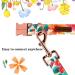 Unique Style Paws Colorful Blumen-Hundeleine | Durable Floral Dog Leash for All Sizes - Orange & Pink Flowers - Buy Online on GoSupps.com