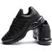 Mevlzz Men's Air Running Shoes - Low Top Basketball Sneakers, Size 11, All Black - Buy Online on GoSupps.com