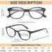 Efe Reading Glasses for Men & Women - Advantage Pack of 5 Unisex with Spring Hinges | Anti-Blue Light Ultra-Clear Vision | Multi-Colored 2.0x - Buy Online on GoSupps.com