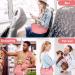Nasjac Hand-Free Dog Sling Bag - Adjustable Padded Shoulder Strap Zip Pocket for Small Dogs & Cats | Comfortable Outdoor Travel - Pink - Buy Online on GoSupps.com