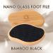 Ambaa Nano Glass Foot File Highly Effective Callus Remover for Foot Spa & Home Salon Fine Foot File for Velvety Feet Foot Files for Hard Skin (Bamboo Black) - Buy Online on GoSupps.com