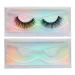 Holographic Silver Empty Lash Boxes - 30-Pack Bulk Wholesale for False Eyelashes | Makeup Artist Essential - 4.4 x 2 Inches - Buy Online on GoSupps.com