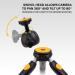 KODAK PhotoGear Mini Tripod with Remote | Compact 9 Tabletop Tripod & Selfie Stick Combo | Smartphone & Action Camera Adapters | Rubber Feet | E-Guide - Buy Online on GoSupps.com