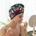 Beach Scenery Coral Velvet Dry Hair Cap | Ideal for Home Travel Pool Parties & Baths - Fast International Shipping - Buy Online on GoSupps.com