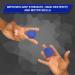 TheraBand Hand Exerciser Stress Ball - Blue Firm for Hand, Wrist, Finger, Forearm Grip Strengthening & Therapy - Relieve Joint Pain & Increase Flexibility - Buy Online on GoSupps.com