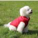 Dog Jacket - Fleece Lined Windproof Vest for Cold Weather | Extra Warm Medium Red | Joydaog - Buy Online on GoSupps.com