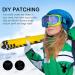 MOONSJONES 8 Sheet Down Jacket Repair Patch Kit - Waterproof Black Nylon Patches for Jackets - Self-Adhesive Patagonia Sticker - Blemish and Tenacious Repair - Jacket Patching Set - Buy Online on GoSupps.com