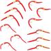 San Juan Worm Trout Fly Assortment - 12 Power Bead Wet Nymph Flies - Size 10 Hooks - 4 Patterns - Fly Fishing Place - Buy Online on GoSupps.com