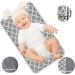 Portable Changing Mat | Baby Foldable Travel Pad 60cm x 35cm | Waterproof Nappy Change Mat for Home & Travel - Grey - Buy Online on GoSupps.com