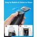 GLAKER Cordless Hair Clippers for Men - 3 in 1 Trimmer with 13 Guards, Detachable Blades & Turbo Motor - Professional Beard Grooming Kit - USB C Rechargeable - Buy Online on GoSupps.com