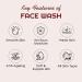 NUTRIGLOW Advanced Organics Red Wine Face Wash - Anti-Aging for Oily & Acne-Prone Skin Deep Cleanse Paraben & Sulphate Free 3.38 Oz - Buy Online on GoSupps.com