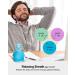 LIFVEAN Mindfulness Relaxing Breath 4-7-8 - Guided Meditation for Stress Relief and Natural Sleep Aid - Positive Thinking Tools for Anxiety - Perfect Gifts for Adults - Buy Online on GoSupps.com