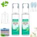 Gentle Formula Portable Clothing Wrinkle Releaser Spray Wrinkle Releaser Spray Clothing Wrinkle Releaser Spray 100ml Anti Static Spray for Clothes Spray Starch For Ironing (2pcs)
