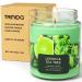 TRINIDa Lemon & Tea Tree Scented Odor Eliminating Candles Gifts for Women Eliminates 99% of Pet Smoke and Other Smells Quickly Natural Soy Candles Gift Set for Women Premium Scented Candles Gifts