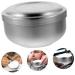 Magiclulu 3-St Men s Shave Soap Shell Container - Heavy-Duty Stainless Steel Shaving Cup with Lid | Premium Shaving Foam Holder - Buy Online on GoSupps.com