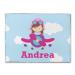 YouCustomizeIt Personalized Airplane & Girl Pilot Microfiber Screen Cleaner