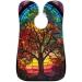Colorful Trees Beard Bib Apron - Best Beard Hair Catcher for Men | Perfect Gift for Father's Day Anniversary & Christmas - Buy Online on GoSupps.com