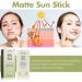 Matte Sun Stick Mugwort & Camelia Korean Sunscreen SPF 50+ PA+++ | Non-Greasy No White Cast | Face & Body Moisturizer (18g - Buy Online on GoSupps.com