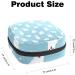 Bear Print Pattern Sanitary Napkin Storage Bag | Large Capacity Menstrual Cup Pouch | Girls Travel Portable Makeup Organizer - Color 12 - Buy Online on GoSupps.com