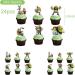 25pcs Monster Shrek Cupcake Topper Picks Boy Children Party Decoration Shrek Party Favors Kid's Birthday Party cake Decoration Supplies - Buy Online on GoSupps.com