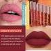 Buy 10 Colors Nude Matte Lip Gloss Set - Waterproof Non-Stick Liquid Lipstick for All-Day Wear - Buy Online on GoSupps.com