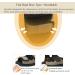 Gycdwjh Men's Adjustable Orthopedic Diabetic Shoes - Wide Width Open Toe Slippers for Arthritis & Edema - Size 9 Black - Buy Online on GoSupps.com