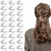 30Pcs Hair Pearls Hair Clips Pearl Hair Pins White Pearls for Hair Cute Wedding Hair Clips Pearl Barrettes for Women Girls Brides Pearl Hair Accessories Hair Decoration Pearl Clips for Hair