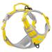 Thinkpet Anti Zug Dog harness dog harness with handle easy to control dog harness adjustable without choking dog dishes reflective breathable upholstered (s yellow) yellow s (1 Pack)