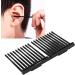 Portable Black Ear Wax Remover Tool Stick - 100pcs | Safe 360 Degree Cleaning for Baby & Travel - Buy Online on GoSupps.com