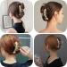 Fashionable Fish Bone Hair Clips Set - 3 PCS Metal Hair Claw Clips for Thick & Thin Hair - Stylish French Hair Accessories for Women and Girls - Buy Online on GoSupps.com