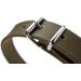 Buy HUNTER AALBORG Olive Leather Dog Collar Simple Robust & Comfortable for All Breeds (Size 60 L) - International Shipping Available - Buy Online on GoSupps.com