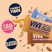 Vive Protein Bites Mixed Box 21 x 20g Dark Chocolate Coated Vegan Snacks - Gluten Free High Fibre Mini Protein Bars - 21 Count Pack - Vegan Friendly - Buy Online on GoSupps.com