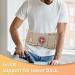 Inflatable Back Decompression Belt | Lumbar Support for Pain Relief | Fits Waist 29-49 inches | Men & Women | Beige - Buy Online on GoSupps.com