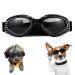 XUNKE Dog Goggles Puppy Sunglasses Anti-UV Eye Protection Goggles Waterproof Windproof Anti-Fog for Small/Medium Pet Sunglasses(Black)
