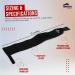Spinto Fitness 18 Heavy Duty Weight Lifting Wrist Wraps for Men and Women - Professional Grade Black Wraps - Buy Online on GoSupps.com