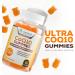 CoQ10 Gummies 100mg - Peach High Absorption Coenzyme Q10 for Heart Health - Antioxidant Supplement for Energy - 60 Gummies - Buy Online on GoSupps.com