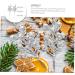 Artibetter 20pcs the fruit wreath artificial decorate Christmas Tree Decor berries christmas tree branch crafts Christmas Tree Decorations flower arrangement artificial xmas berry stem Silver 19X5X5CM - Buy Online on GoSupps.com