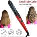 Buy Portable Electric Hair Curler Ceramic Spiral Curling Wand for Home Styling (Red One Size - Buy Online on GoSupps.com