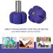 TUCANA Star Shape 85A Rubber Roller Skate Stopper | Adjustable Toe Stop for Double-Row Skates | Durable Non-Marking Brake Block in Flower Blue - Buy Online on GoSupps.com