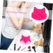 Beavorty fox scrub makeup brush cleaning mat silicone makeup brush cleaner mat makeup brush cleaning pad makeup brush cleaning mat brush cleaning pad silicone washer Silica gel simple 17x15cm Rosy - Buy Online on GoSupps.com